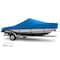 Eevelle Boat Cover BAY BOAT Rounded Bow, Low or No Bow Rails Inboard Fits 31ft 6in L up to 120in W Royal SCCCB31120-RYL - alternate 1